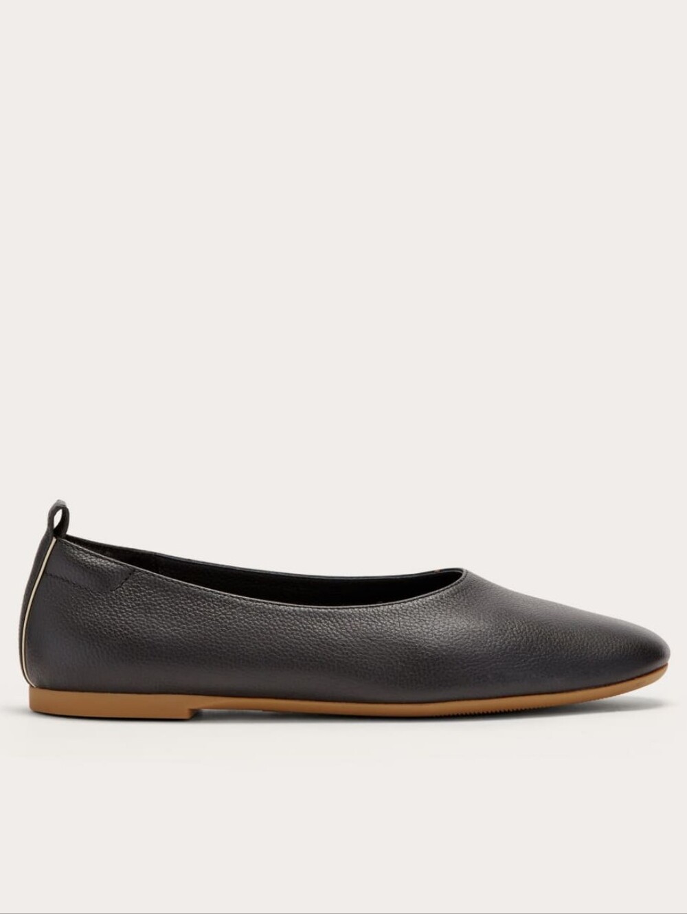 Everlane The Day Glove Classic Calf Leather Black Women's Ballet Flats Size 10 - Picture 2 of 6